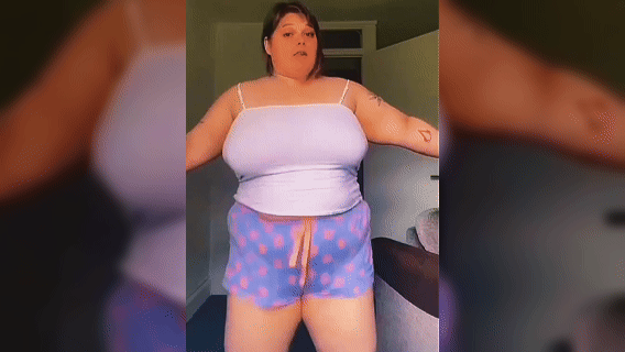 Healthy woman smiling